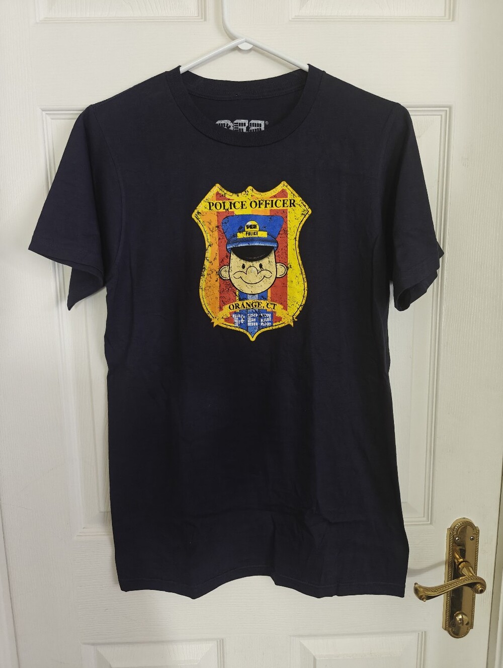 PEZ Police Officer Orange CT Graphic Tee